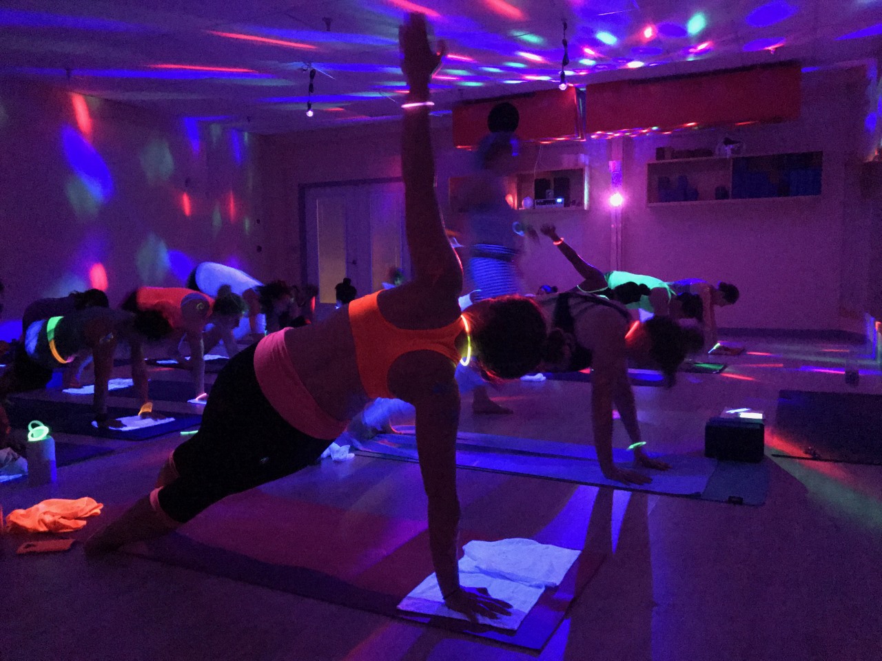 We Tried It: Blacklight Hot Yoga